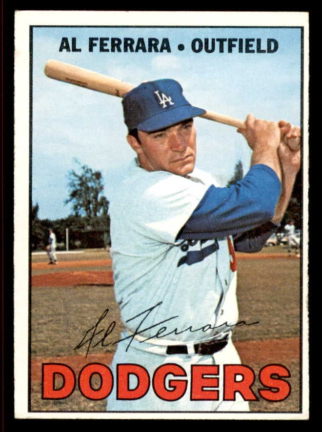 1967 Topps Baseball #557 Al Ferrara Dodgers EX-MT 543023