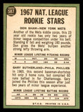 1967 Topps Baseball #587 Don Shaw Mets EX-MT 543030