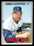 1967 Topps Baseball #588 Johnny Klippstein Tigers EX-MT 543033