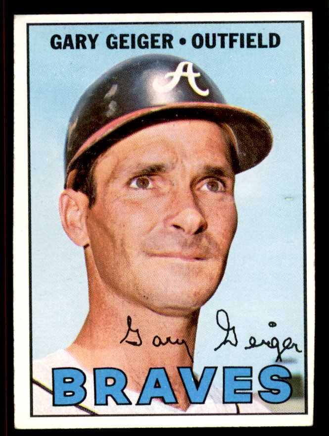 1967 Topps Baseball #566 Gary Geiger Braves VG-EX/EX 543053
