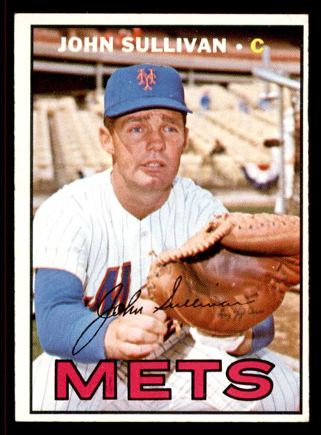1967 Topps Baseball #568 John Sullivan Mets VG-EX/EX 543054