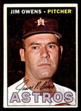 1967 Topps Baseball #582 Jim Owens Astros VG-EX/EX 543061