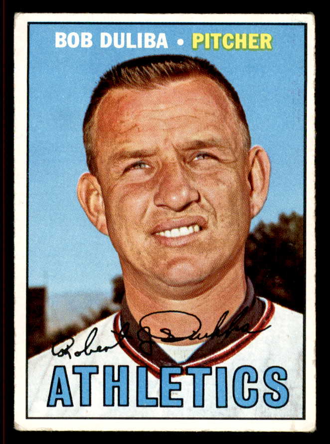 1967 Topps Baseball #599 Bob Duliba A's VG-EX/EX 543075