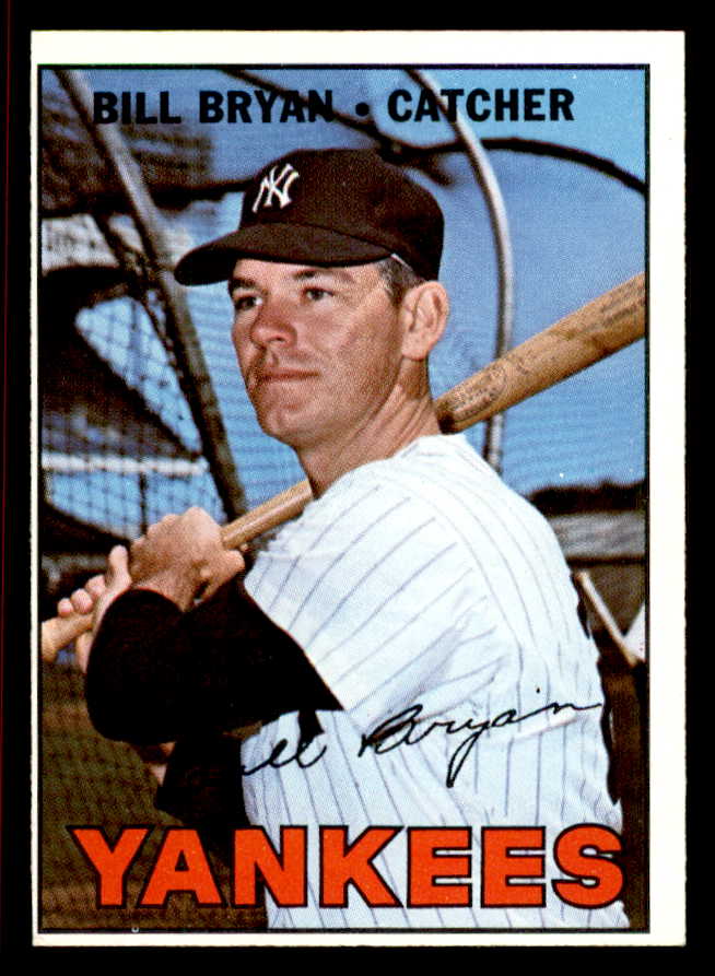 1967 Topps Baseball #601 Bill Bryan Yankees VG-EX/EX 543076