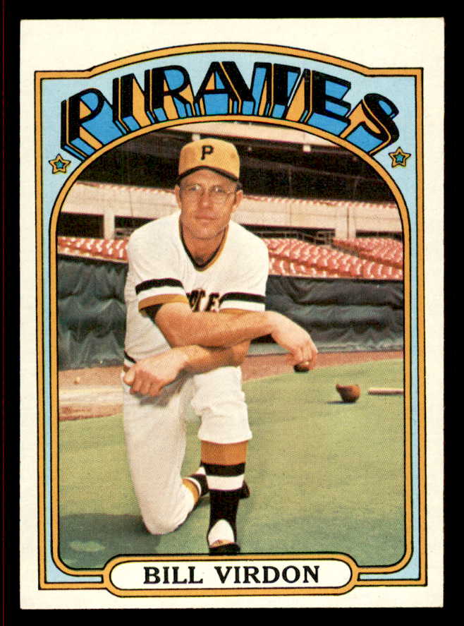 1972 Topps Baseball #661 Bill Virdon Pirates NR-MT 543089