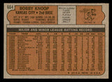 1972 Topps Baseball #664 Bobby Knoop Royals NR-MT 543090