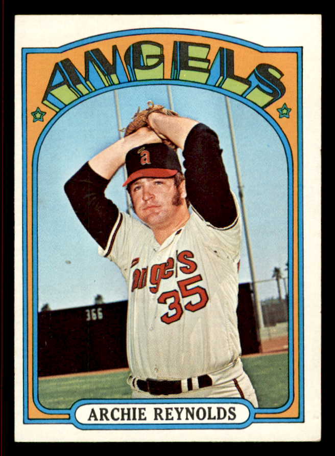1972 Topps Baseball #672 Archie Reynolds Angels NR-MT 543092
