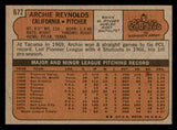 1972 Topps Baseball #672 Archie Reynolds Angels NR-MT 543092
