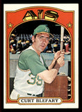 1972 Topps Baseball #691 Curt Blefary A's NR-MT 543096