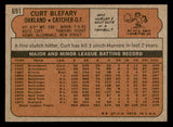 1972 Topps Baseball #691 Curt Blefary A's NR-MT 543096