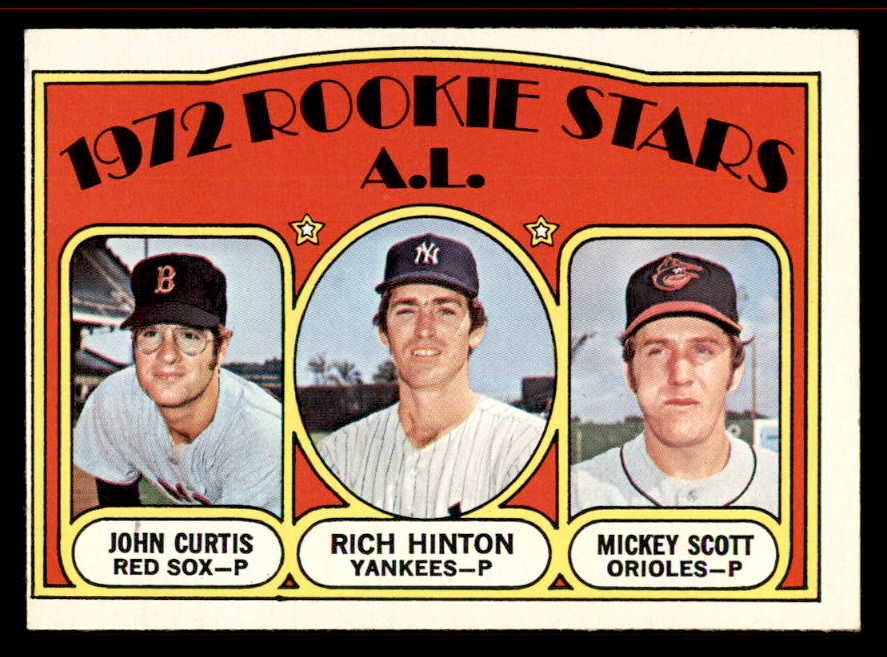 1972 Topps Baseball #724 John Curtis Red Sox NR-MT 543104