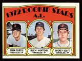 1972 Topps Baseball #724 John Curtis Red Sox NR-MT 543104