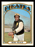 1972 Topps Baseball #729 Bob Veale Pirates NR-MT 543107
