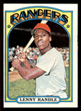 1972 Topps Baseball #737 Lenny Randle Rangers NR-MT 543113