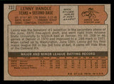 1972 Topps Baseball #737 Lenny Randle Rangers NR-MT 543113