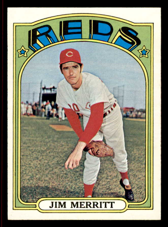 1972 Topps Baseball #738 Jim Merritt Reds NR-MT 543114