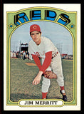 1972 Topps Baseball #738 Jim Merritt Reds NR-MT 543114