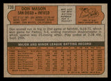 1972 Topps Baseball #739 Don Mason Padres NR-MT 543115