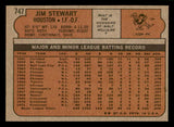 1972 Topps Baseball #747 Jim Stewart Astros NR-MT 543121