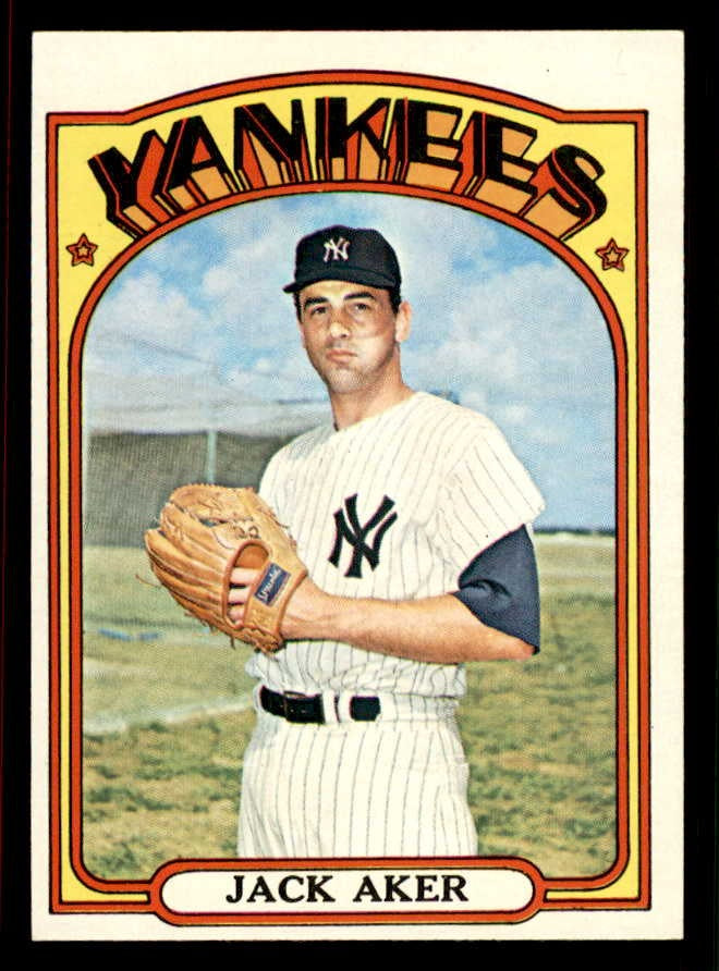 1972 Topps Baseball #769 Jack Aker Yankees NR-MT 543127