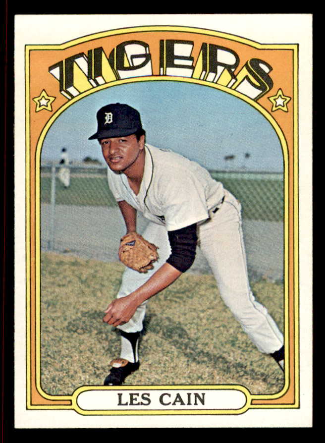 1972 Topps Baseball #783 Les Cain Tigers NR-MT 543133