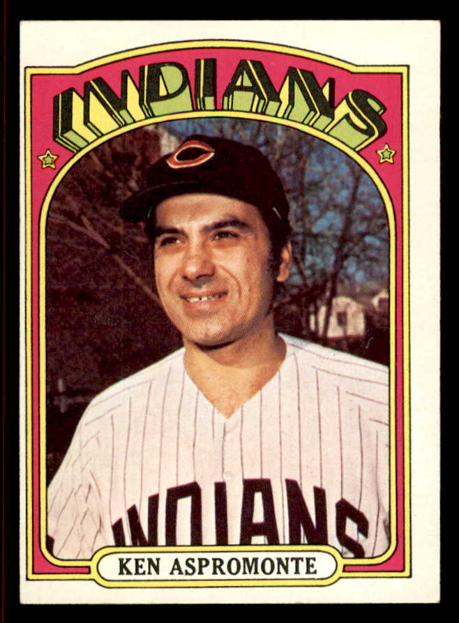 1972 Topps Baseball #784 Ken Aspromonte Indians NR-MT 543134