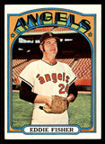 1972 Topps Baseball #689 Eddie Fisher Angels EX-MT 543141