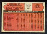 1972 Topps Baseball #689 Eddie Fisher Angels EX-MT 543141
