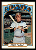 1972 Topps Baseball #701 Jose Pagan Pirates EX-MT 543142