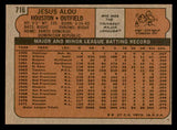 1972 Topps Baseball #716 Jesus Alou Astros EX-MT 543143