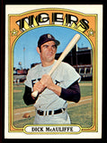 1972 Topps Baseball #725 Dick McAuliffe Tigers EX-MT 543146
