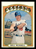 1972 Topps Baseball #736 Bill Russell Dodgers EX-MT 543147
