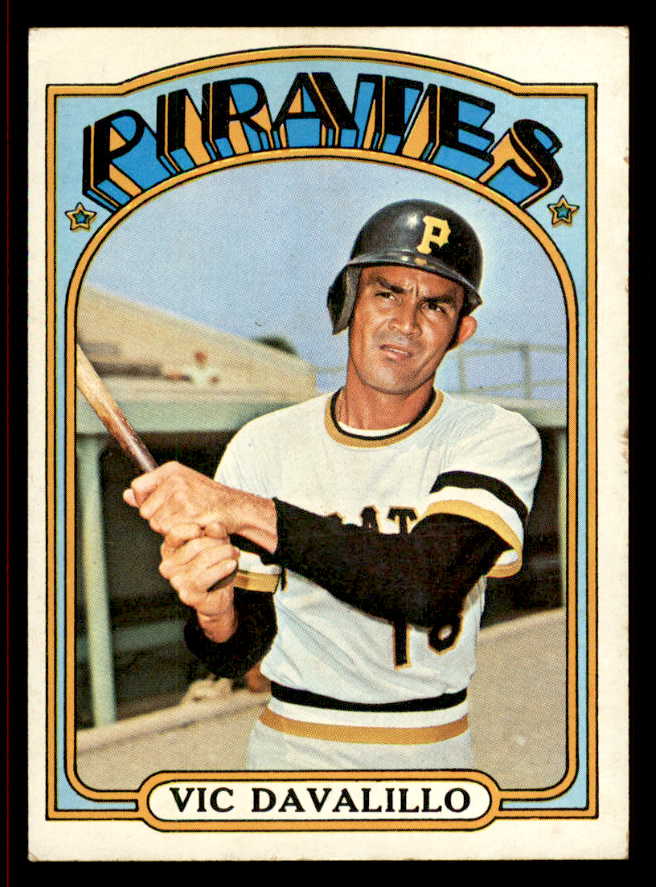 1972 Topps Baseball #785 Vic Davalillo Pirates EX-MT 543152