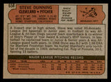 1972 Topps Baseball #658 Steve Dunning Indians VG-EX 543153