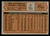 1972 Topps Baseball #659 Bob Aspromonte Reds VG-EX 543154