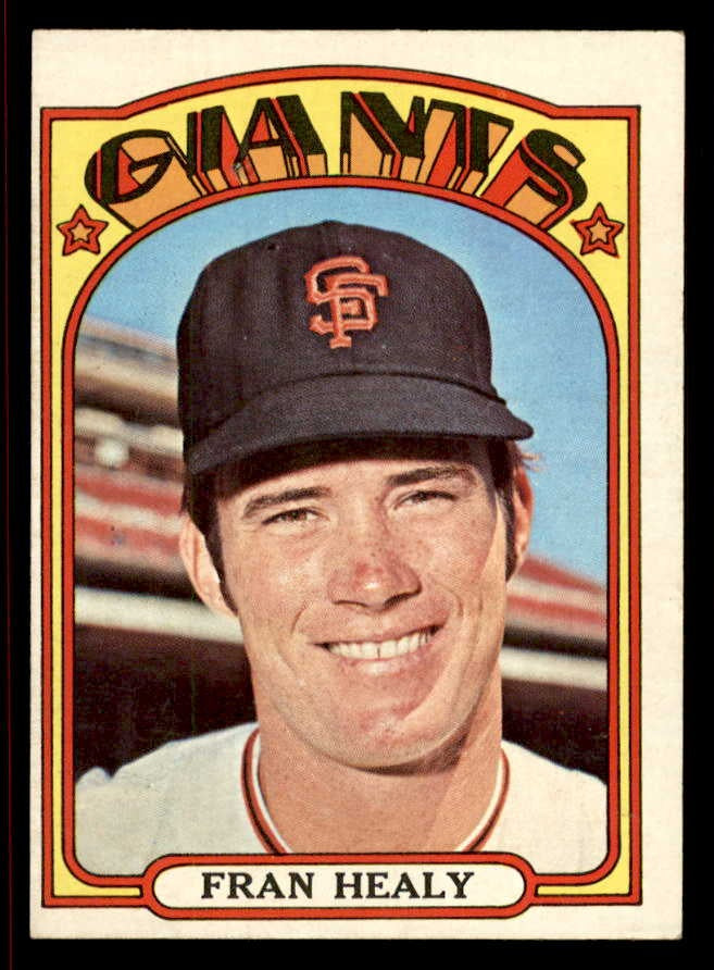 1972 Topps Baseball #663 Fran Healy Giants VG-EX 543156