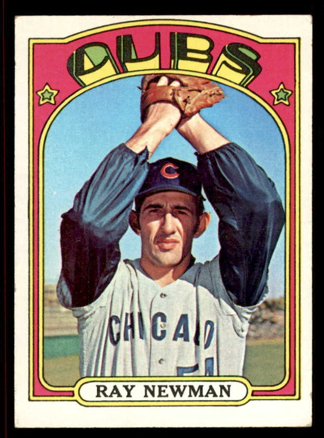 1972 Topps Baseball #667 Ray Newman Cubs VG-EX 543157