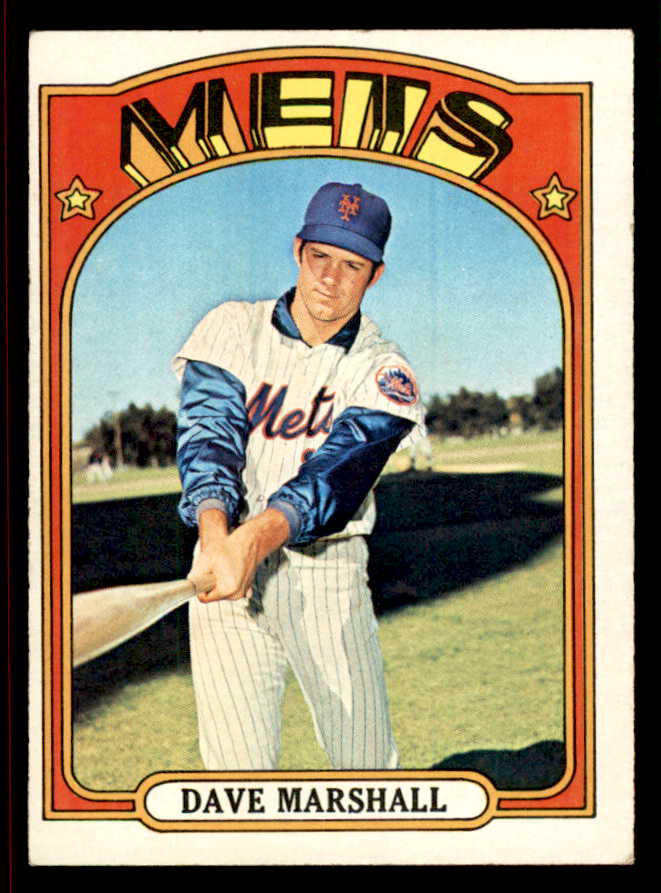 1972 Topps Baseball #673 Dave Marshall Mets VG-EX 543158