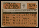1972 Topps Baseball #677 Ivan Murrell Padres VG-EX 543159