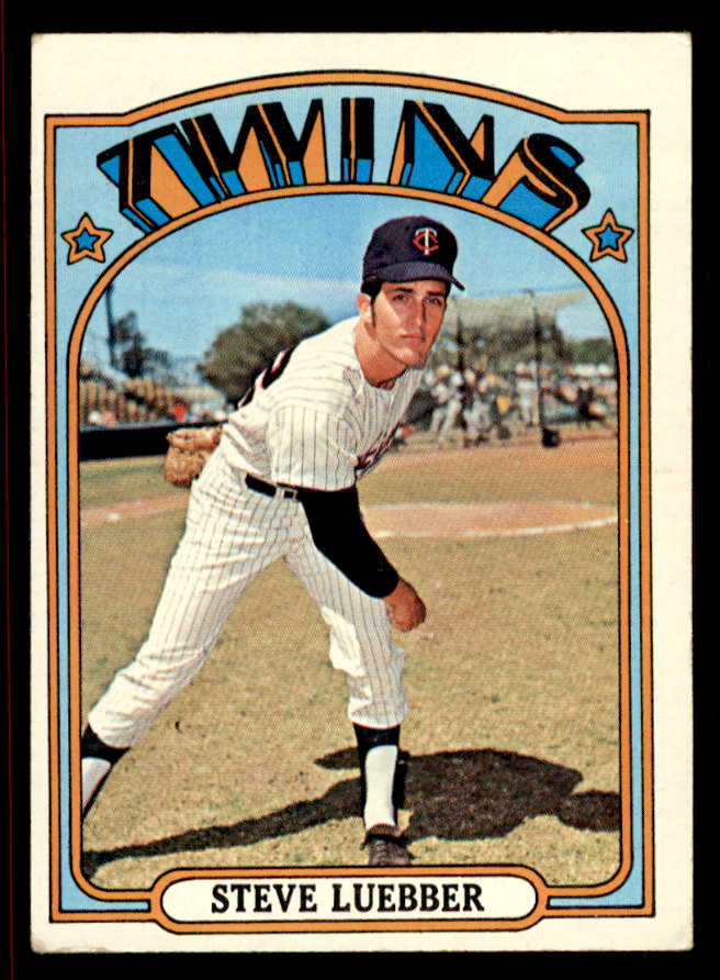 1972 Topps Baseball #678 Steve Luebber Twins VG-EX 543160