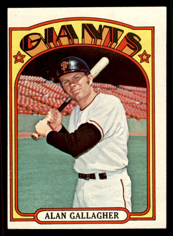 1972 Topps Baseball #693 Alan Gallagher Giants VG-EX 543163