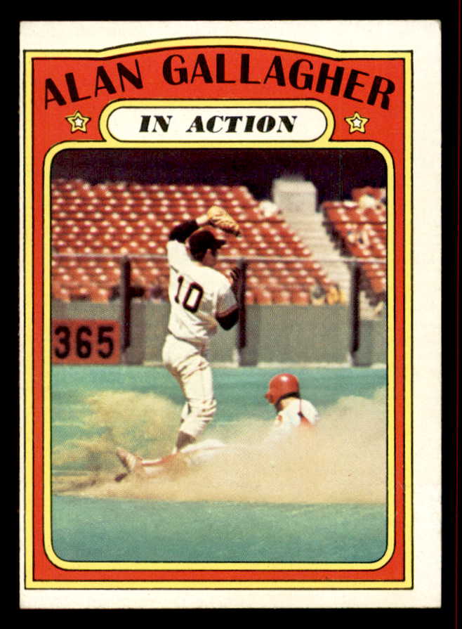 1972 Topps Baseball #694 Alan Gallagher IA Giants VG-EX 543164