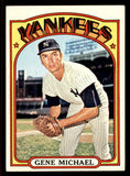1972 Topps Baseball #713 Gene Michael Yankees VG-EX 543167