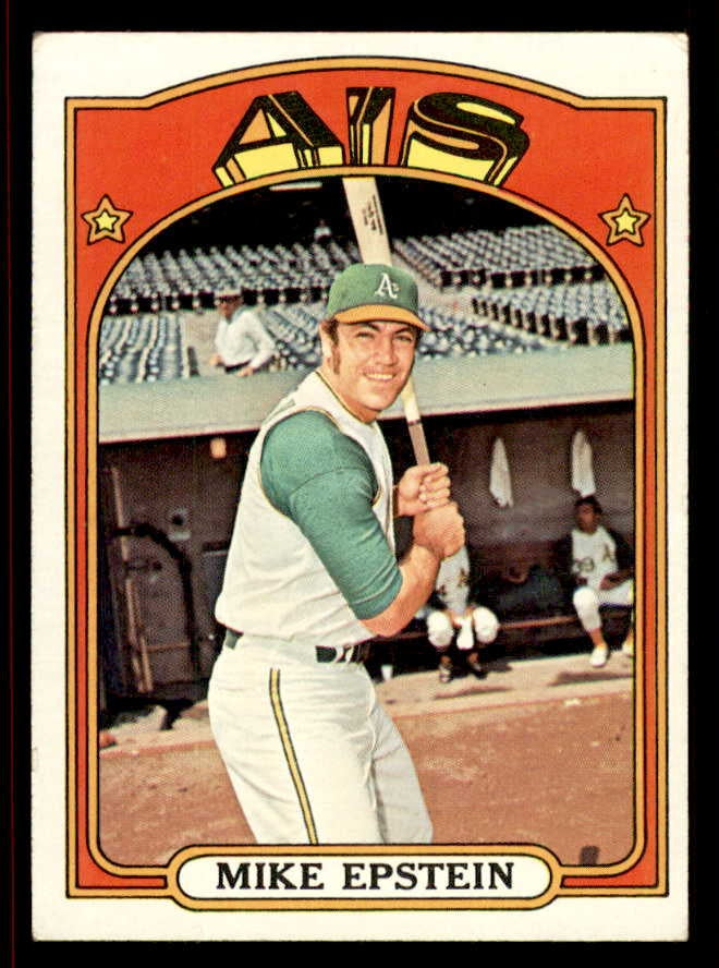 1972 Topps Baseball #715 Mike Epstein A's VG-EX 543168