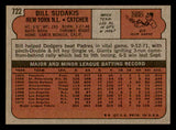 1972 Topps Baseball #722 Bill Sudakis Mets VG-EX 543170