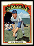 1972 Topps Baseball #742 Jim Rooker Royals VG-EX 543173
