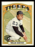 1972 Topps Baseball #750 Willie Horton Tigers VG-EX 543174