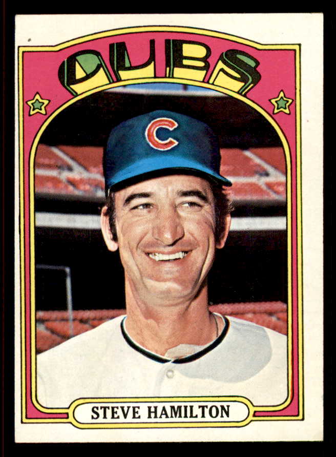 1972 Topps Baseball #766 Steve Hamilton Cubs VG-EX 543176