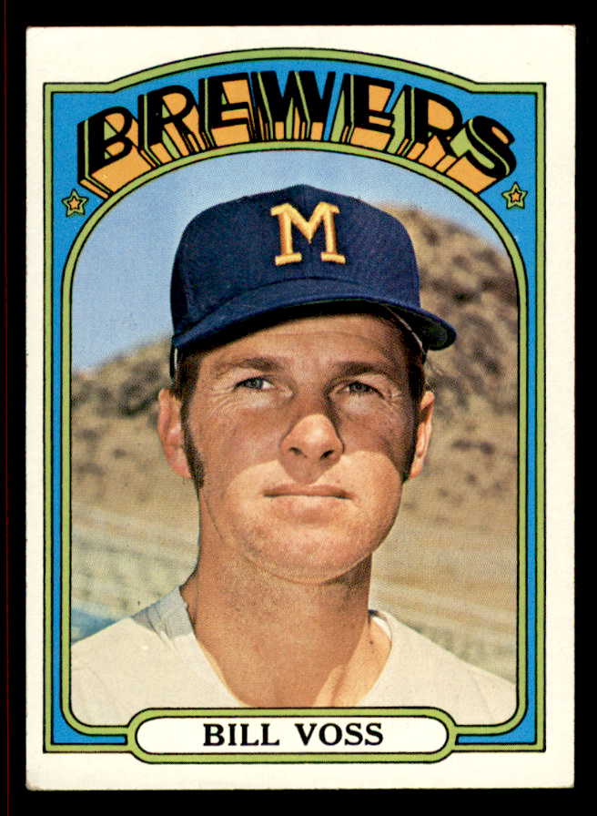1972 Topps Baseball #776 Bill Voss Brewers VG-EX 543179