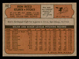 1972 Topps Baseball #787 Ron Reed Braves VG-EX 543182